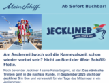 TUI Cruises Jeckliner 5: Helau, Alaaf & Ahoi ab 1149€ p.P. in einer Außenkabine