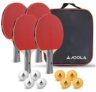 JOOLA Tischtennis-Set (4 Schläger, 8 Bälle, Schutztasche) für nur 16,89€ inkl. Prime-Versand