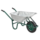 Juskys Schubkarre Garden (100 L Volumen, 210 kg Tragkraft) mit Luftbereifung für nur 48,90€
