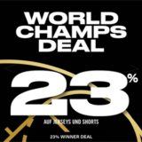 23% Rabatt auf Jerseys und Shorts im KICKZ Onlineshop