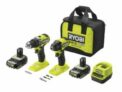 Ryobi Akku-Bohr- und Schlagschrauber Combi-Kit ‚RCK182A-2C20S‘ inklusive 2 Akkus, Ladegerät & Werkzeugtasche für 199€