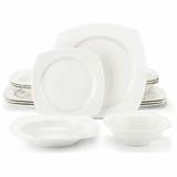 16-teiliges MALACASA Bone China Kombiservice für nur 35,99€