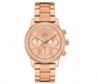 Wieder da: Lacoste 2000834 Damenuhr in Rosegold für 89,10 Euro