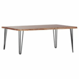 Landscape Couchtisch (Akazie, massiv, rechteckig, 110x70x45 cm) für 154,95€ (statt 231€)