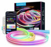 Gaoxun Neon 3m RGB LED Strip mit Fernbedienung, App-Steuerung und Alexa für nur 31,99€