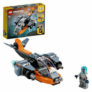 LEGO 31111 Creator 3-in-1 Cyber-Drohne / Cyber-Mech / Hoverbike für nur 6,99€ (statt 10,46€) – Prime