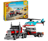 Geht noch: LEGO Creator 3in1 Tieflader mit Hubschrauber für 11,99€