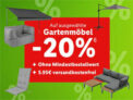 LIDL: 20% Rabatt auf viele ausgewählte Gartenmöbel + versandkostenfrei!