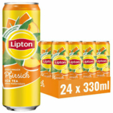 24 x 0,33 L LIPTON ICE TEA Peach Eistee mit Pfirsich Geschmack für nur 13,79€ (zzgl. Pfand) – Prime Deal