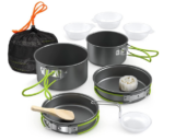 Lixada Tragbares Camping Kochgeschirr für nur 22,93€ bei Prime-Versand