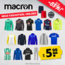 Bis zu 95% Rabatt auf Artikel der Marke Macron – z.B. Trikots, Trainingsjacken, Hosen uvm.