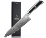 Nur noch heute: Sunnecko Damastmesser (20cm) für nur 36,49€ inkl. Versand.