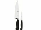 ZWILLING Vier Sterne Messerset 2-teilig (Kochmesser 20cm, Spickmesser 10cm) für 47,99€