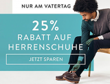 Nur heute: 25% Rabatt auf alle Herrenschuhe im Mirapodo Onlineshop