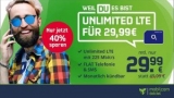 o2 Free Unlimited Max für nur 29,99€/Monat + einmalig 9,99€ Anschlusspreis – monatlich kündbar!