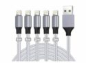 GEJIN iPhone Ladekabel 5er Pack in verschiedenen Längen für nur 6,88€