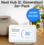 Doppelpack: Google Nest Hub (2. Generation) Smart-Display für nur 99,95€ (statt 120€)