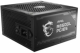 Vollmodulares MSI MAG A850GL PCIE5 Netzteil 850W mit 7 Jahren Garantie für 103,60€