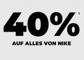 40% Rabatt auf alles von Nike bei MySportswear