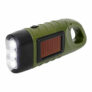 Daoco Notfall-Taschenlampe (Handkurbel- oder Solarbetrieb) für nur 10,99€
