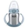 NUK Learner Cup Trinklernbecher aus Edelstahl (125 ml) für 8,45€ (statt 14€) – Prime