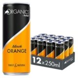 12 x 250 ml Organics by Red Bull Black Orange für nur 10,69€ + 3€ Pfand (statt 16,68€) – Prime Spar-Abo