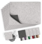sølmo Premium Platzsets aus Filz  (je 6 Tischsets und Untersetzer) für nur 11,99€ bei Prime-Versand