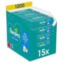 1.200 Pampers Fresh Clean Feuchttücher (15 Packungen mit 80 Stück) für nur 17,76€