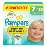 128er-Pack Pampers Premium Protection Windeln (Größe 7) ab nur 42,04€ (statt 55€)