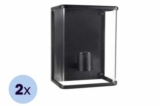 LED’s Light Paxton Wandleuchte E27 im Doppelpack für nur 45,90€