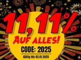 Nur noch heute: 11,11% Rabatt auf das gesamte Sortiment bei PickSport