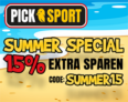 Nur heute: 15% Rabattgutschein auf das gesamte Sortiment bei PickSport