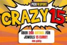 Crazy15 bei Picksport – über 200 Produkte für nur je 15€