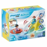 PLAYMOBIL 1.2.3 Aqua 70635 Badeinsel mit Wasserrutsche für nur 7,98€ (statt 11€) – Prime