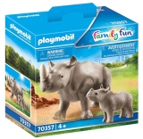 PLAYMOBIL 70357 Nashorn mit Baby für nur 7,79€