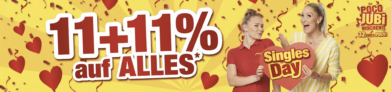 11% + 11% Rabatt auf (fast) alle Produkte im POCO Onlineshop