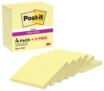 Post-it Super Sticky Notes Kanariengelb, Packung mit 6 Blöcken, 76 mm x 76 mm für nur 5,93€ inkl. Prime-Versand