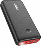 JIGA Powerbank 30000mAh – Externer Akku mit 3 Eingängen und 3 Ausgängen für 22,45€ inkl. Versand