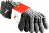 PUMA Herren 6er Pack Socken New Black Grey Mix (35-46) für nur 12,49€ (statt 15,99€)