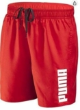 PUMA Herren Badeshorts New Red (M-XXL) für nur 16,99€ (statt 34,99€)