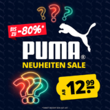 SportSpar: Großer PUMA Neuheiten Sale mit bis zu 80% Rabatt