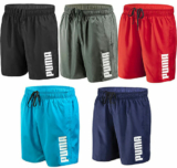 PUMA Herren Badeshorts in verschiedenen Farben (Gr. S- XXL) je nur 16,99€
