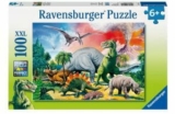 Ravensburger Kinderpuzzle – 10957 Unter Dinosauriern mit 100 Teilen (für Kinder ab 6 Jahren) nur 7,99€