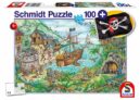 Schmidt Spiele – In der Piratenbucht Kinderpuzzle (mit Piratenflagge, 100 Teile) für nur 5,65€ (statt 8,65€)