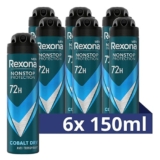 6x Rexona Men Nonstop Protection Cobalt Dry Deospray für 10,65€ (statt 13,32€)
