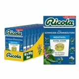 10x 50g Ricola Alpenkräutern & Menthol Husten-Bonbons Extra Stark (zuckerfrei) ab 10,95€ – Prime Spar-Abo