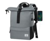 Perfekt für den Arbeitsalltag: TANTOMI Rolltop Rucksack (Mehrfächerfach mit 15,6“ Laptopfach) für nur 13,20€ inkl. Prime-Versand