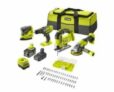 Ryobi Combo-Kit R18CK4F-252S mit Tasche & Bit-Set für nur 279,99€ + 40€ toom-Gutschein