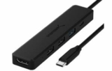 SABRENT ‎HB-TC5PMulti-Port USB Type-C Hub mit 4K HDMI für 10,44€
