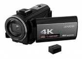 Andoer HDV-214K Digital Camcorder 48MP mit WiFi und 3″ Touchscreen für 49,99 Euro